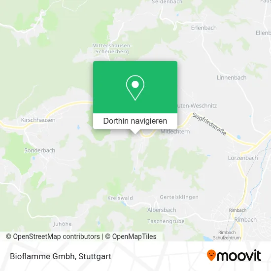 Bioflamme Gmbh Karte