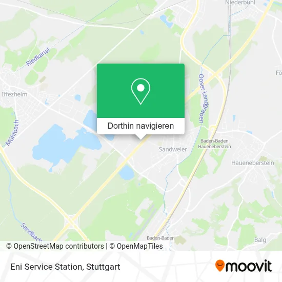 Eni Service Station Karte