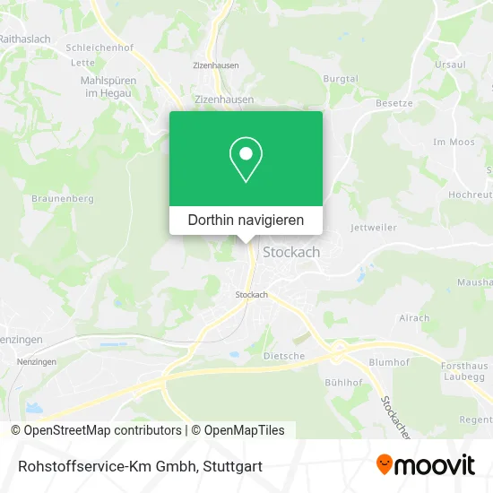 Rohstoffservice-Km Gmbh Karte
