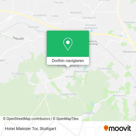 Hotel Mainzer Tor Karte