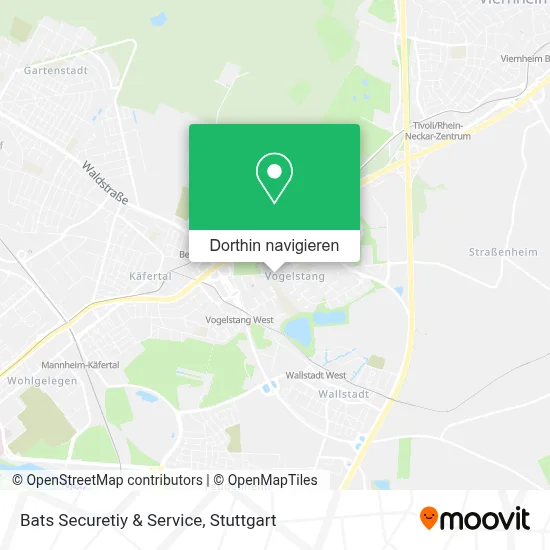 Bats Securetiy & Service Karte