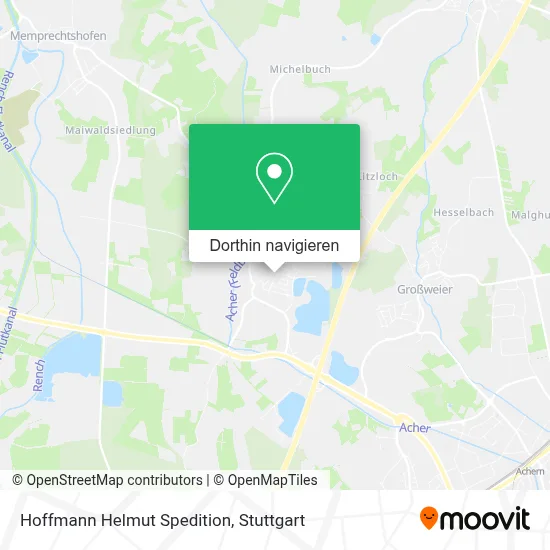 Hoffmann Helmut Spedition Karte