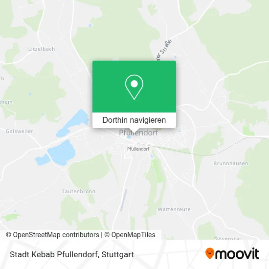 Stadt Kebab Pfullendorf Karte