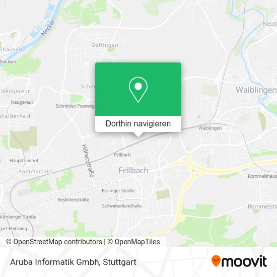 Aruba Informatik Gmbh Karte