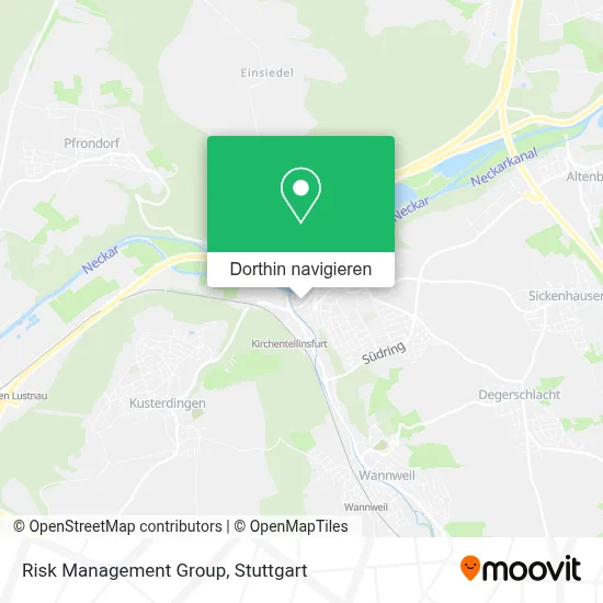 Risk Management Group Karte