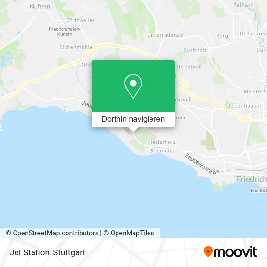 Jet Station Karte