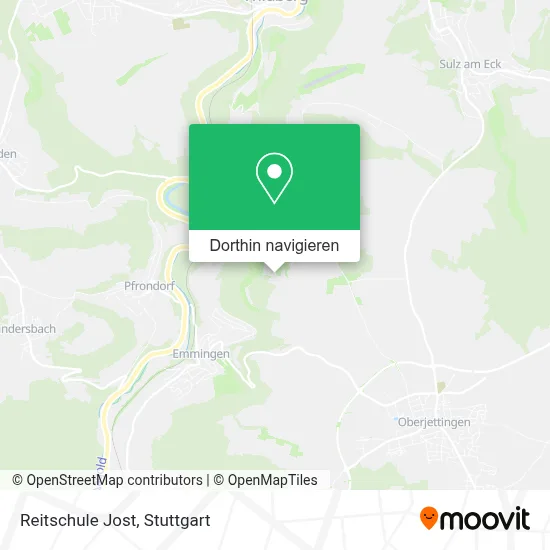 Reitschule Jost Karte