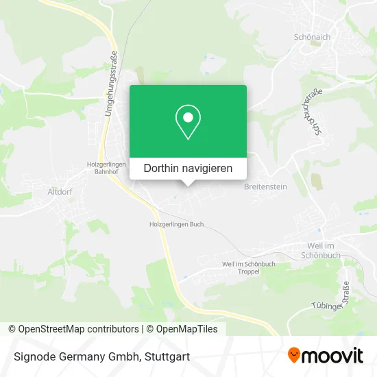 Signode Germany Gmbh Karte