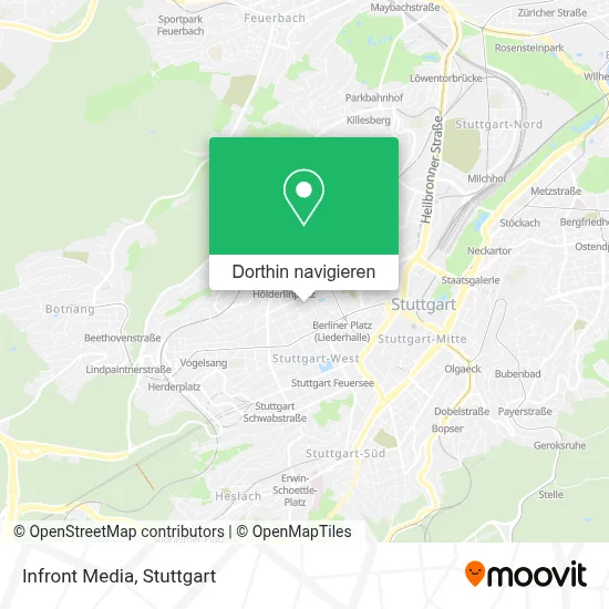 Infront Media Karte