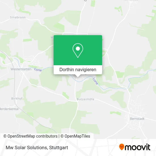 Mw Solar Solutions Karte