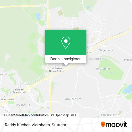 Reddy Küchen Viernheim Karte