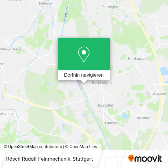 Rösch Rudolf Feinmechanik Karte