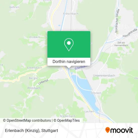 Erlenbach (Kinzig) Karte