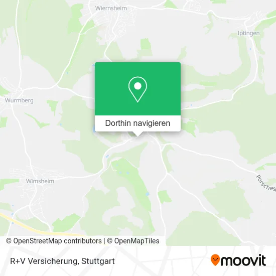 R+V Versicherung Karte