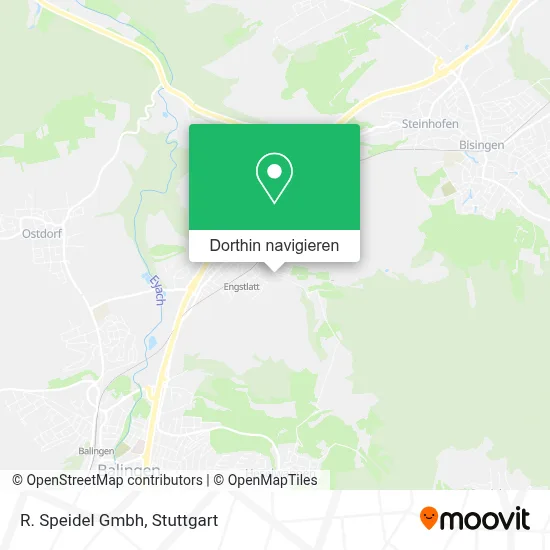 R. Speidel Gmbh Karte
