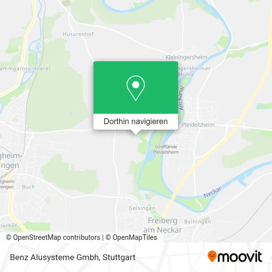 Benz Alusysteme Gmbh Karte