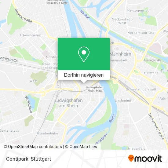 Contipark Karte