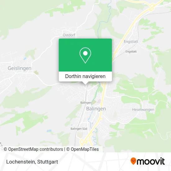 Lochenstein Karte