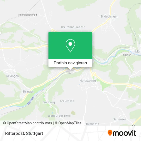 Ritterpost Karte