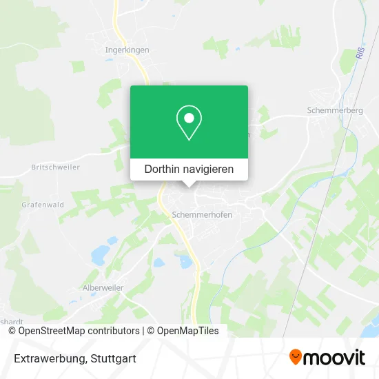 Extrawerbung Karte
