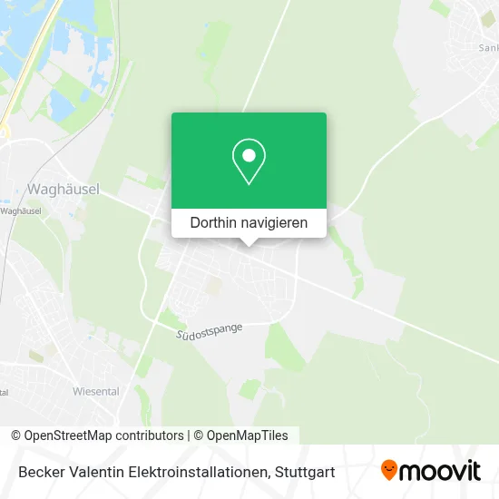 Becker Valentin Elektroinstallationen Karte