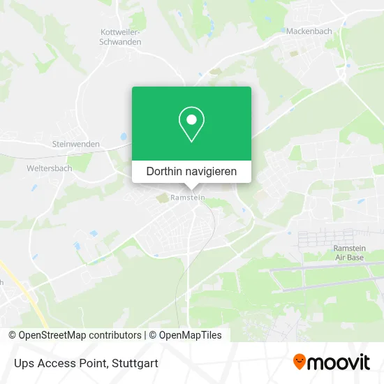Ups Access Point Karte