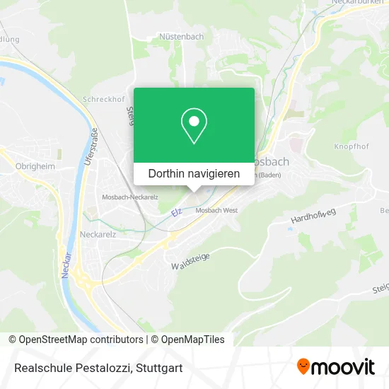 Realschule Pestalozzi Karte