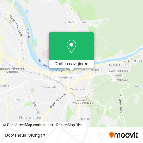 Bootshaus Karte