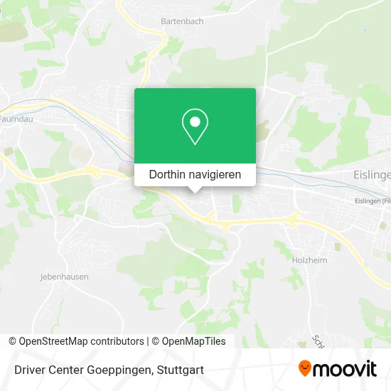 Driver Center Goeppingen Karte