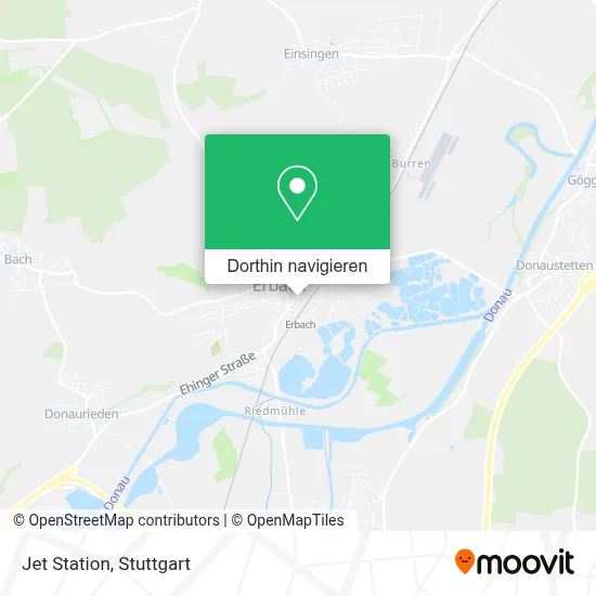 Jet Station Karte