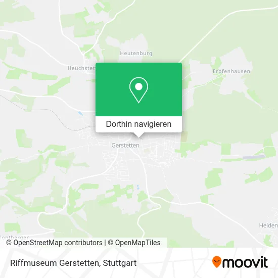Riffmuseum Gerstetten Karte