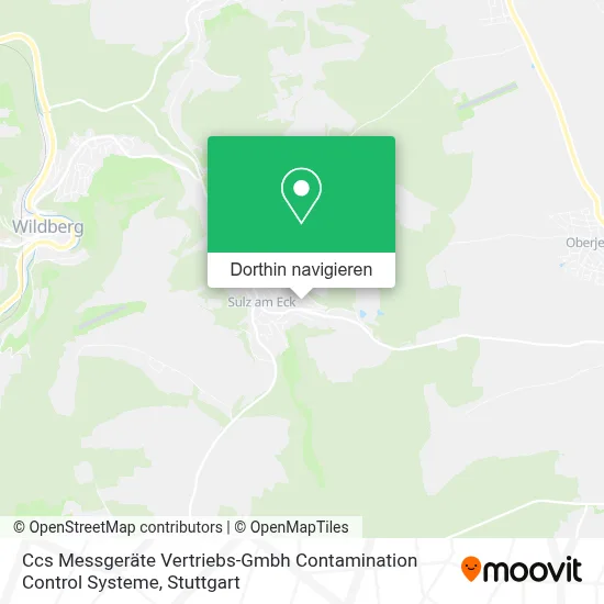 Ccs Messgeräte Vertriebs-Gmbh Contamination Control Systeme Karte