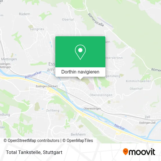 Total Tankstelle Karte