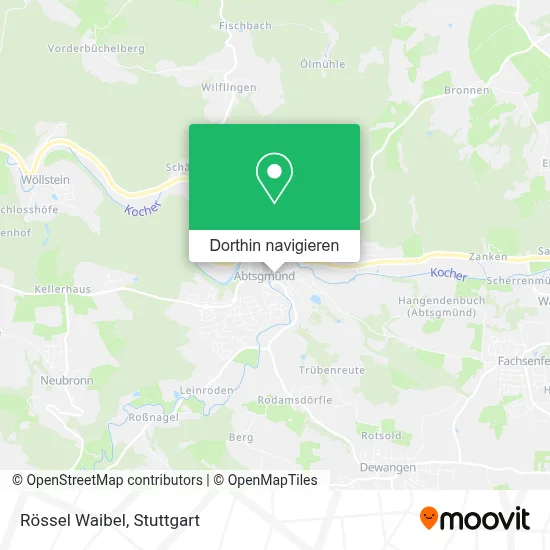 Rössel Waibel Karte