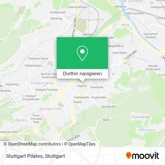 Stuttgart Pilates Karte