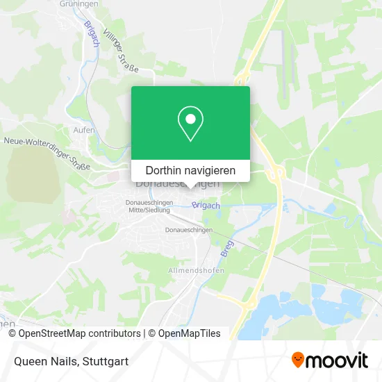 Queen Nails Karte