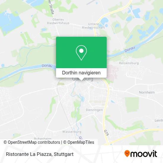 Ristorante La Piazza Karte