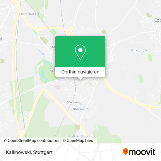 Kallinowski Karte