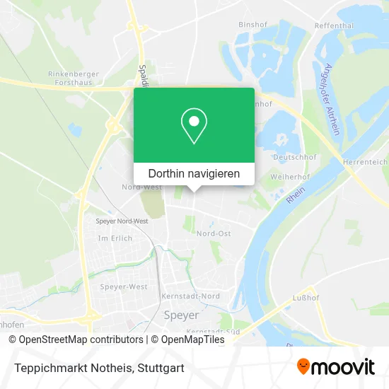 Teppichmarkt Notheis Karte
