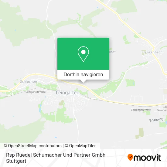 Rsp Ruedel Schumacher Und Partner Gmbh Karte