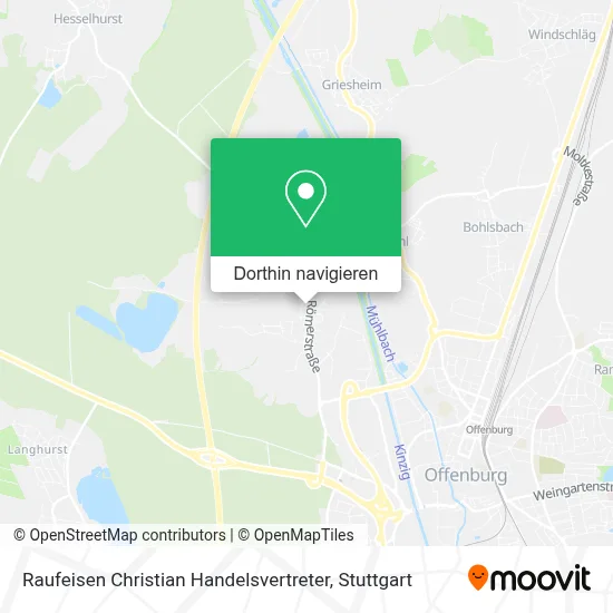 Raufeisen Christian Handelsvertreter Karte
