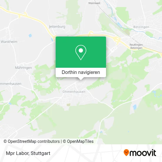 Mpr Labor Karte