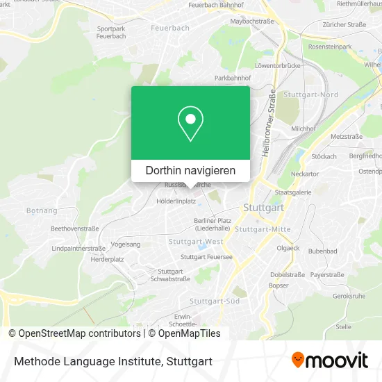 Methode Language Institute Karte