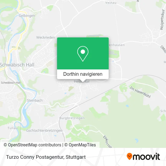 Turzo Conny Postagentur Karte