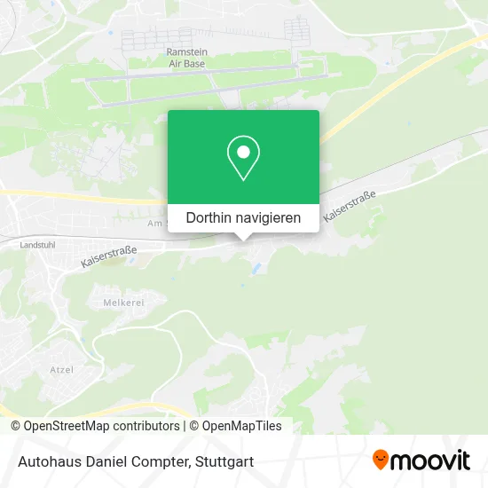 Autohaus Daniel Compter Karte