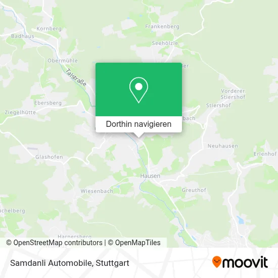 Samdanli Automobile Karte