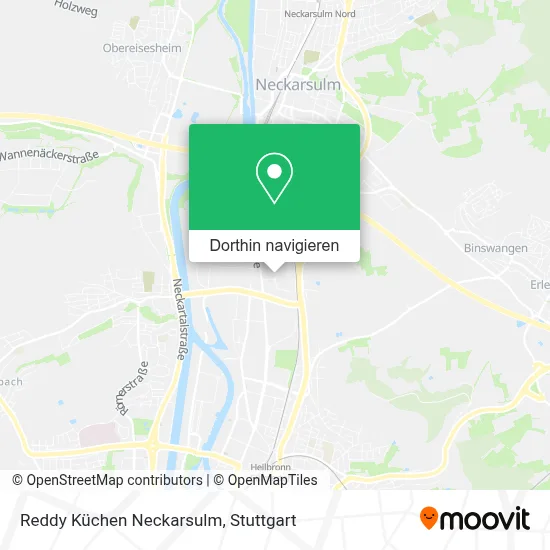 Reddy Küchen Neckarsulm Karte
