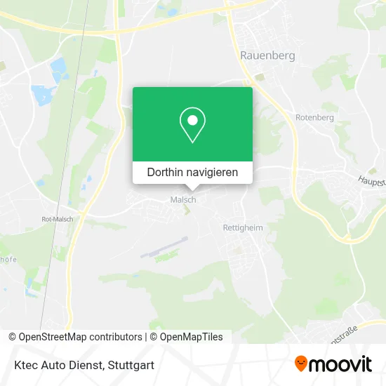 Ktec Auto Dienst Karte