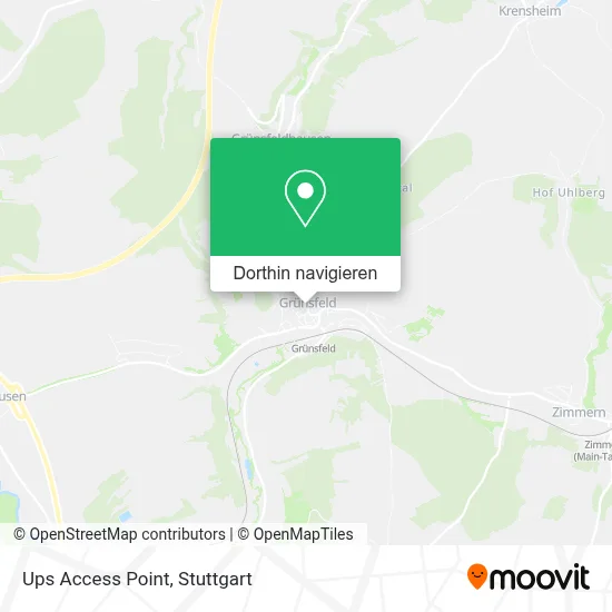 Ups Access Point Karte