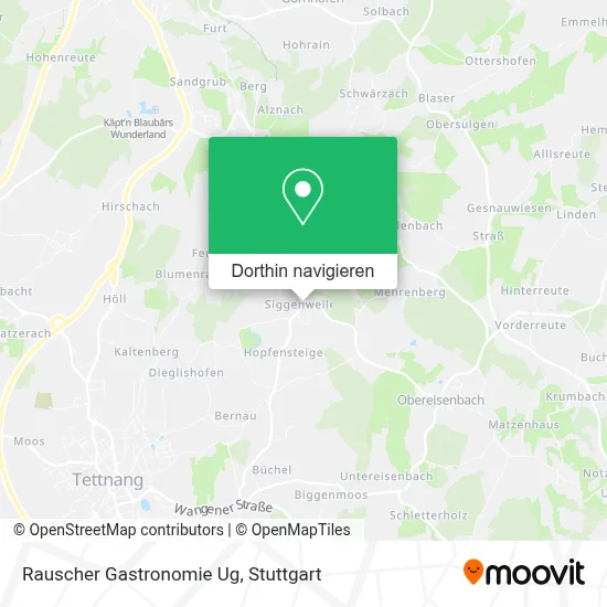 Rauscher Gastronomie Ug Karte